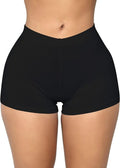 BORIFLORS Women's Booty Shorts - Sexy Elastic Waist Gym Biker Shorts for Ultimate Comfort