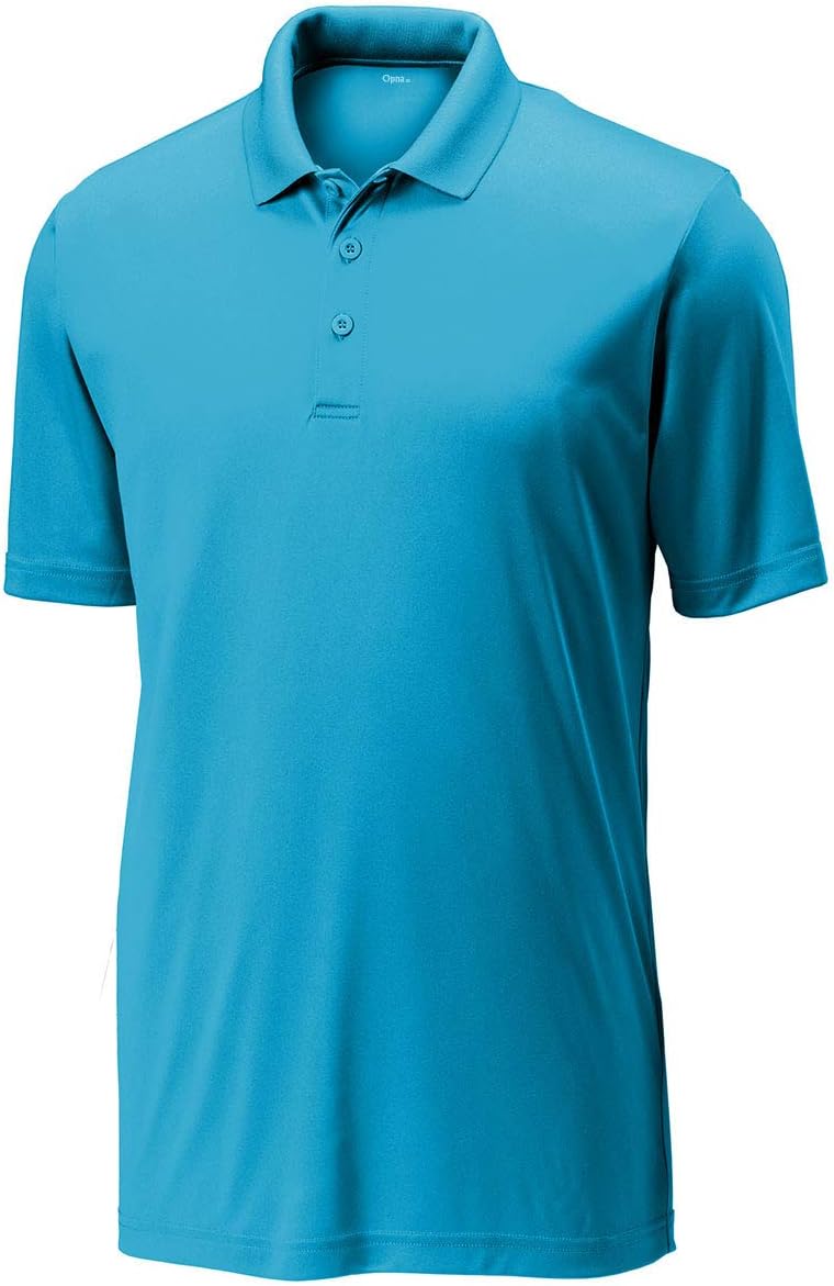 Skiennix Golf Shirts for Men - Dry Fit Short Sleeve Polos in Regular & Big/Tall Sizes