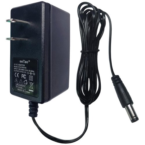 eeTao 29.4V 0.6A AC/DC Adapter Charger, Gotrax GKS Lumios/Plus/Pro Electric Scooter Compatible, 1A Power Supply Cable Cord PSU