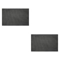 kowaku 1 Pair Pilates Nonslip Mat Gripper Pad Pilates Reformer Mat Anti Skid for Women Men for Body Building Indoor Home Gym Fitness, 30cmx20cm