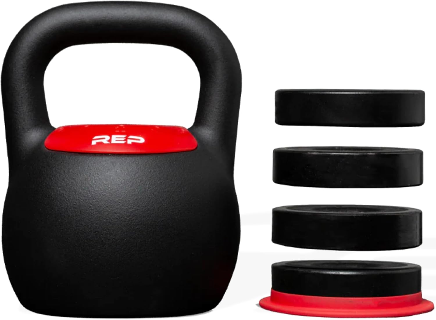 Rep Fitness Adjustable Kettlebell - Versatile Weight Set for Home Gym | 20–40 lb (9–18 kg) Options