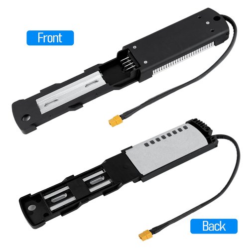 Ebike Battery Base, Mounting Plate Replacement for 4pin Hailong Electric Bike Bicycle Battery, Battery Holder Bracket with XT60 and Anderson Connector (HL03-4PIN)