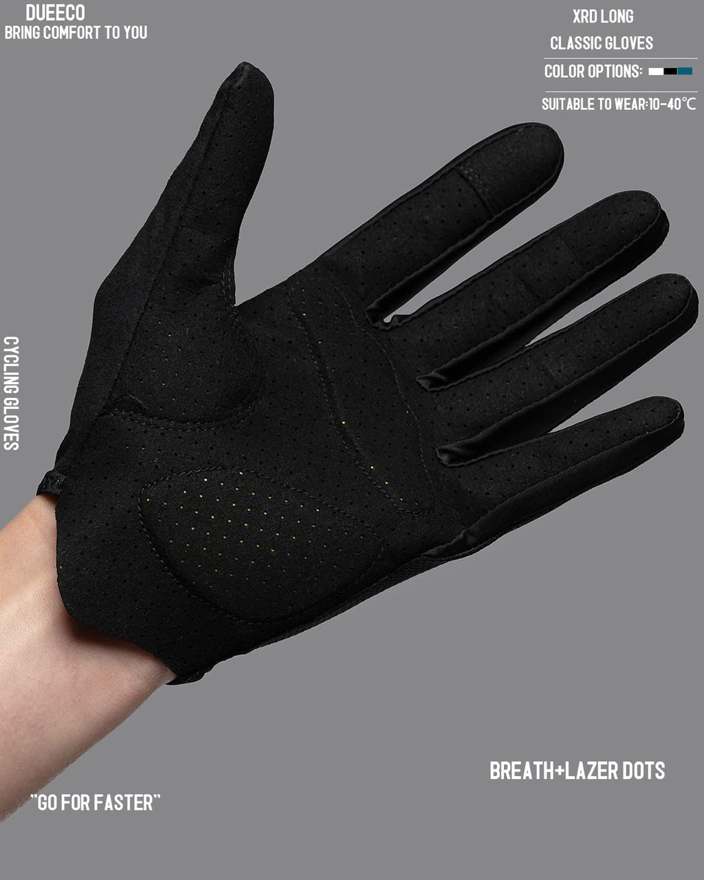 Skiennix Cycling Gloves - Touch Screen Compatible Bike Gloves with 3MM XRD Palm Padding | Men & Women