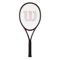 Wilson Clash 100L V3 Strung Adult Performance Tennis Racket - Grip Size 1-4 1/8", Strung with Sensation 16 Natural at Mid Range Tension