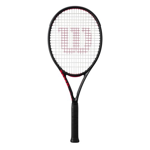 Wilson Clash 100L V3 Strung Adult Performance Tennis Racket - Grip Size 1-4 1/8", Strung with Sensation 16 Natural at Mid Range Tension