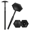 Carperipher Golf Travel Bag Support Pole, Golf Club Travel Bag Support System, Adjustable Aluminum Alloy Golfs Protection Kit with Rubber Top Cover