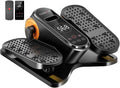 Under Desk Elliptical Machine - Mini Electric Pedal Exerciser with Remote | 12 Speed Levels & Dual Direction