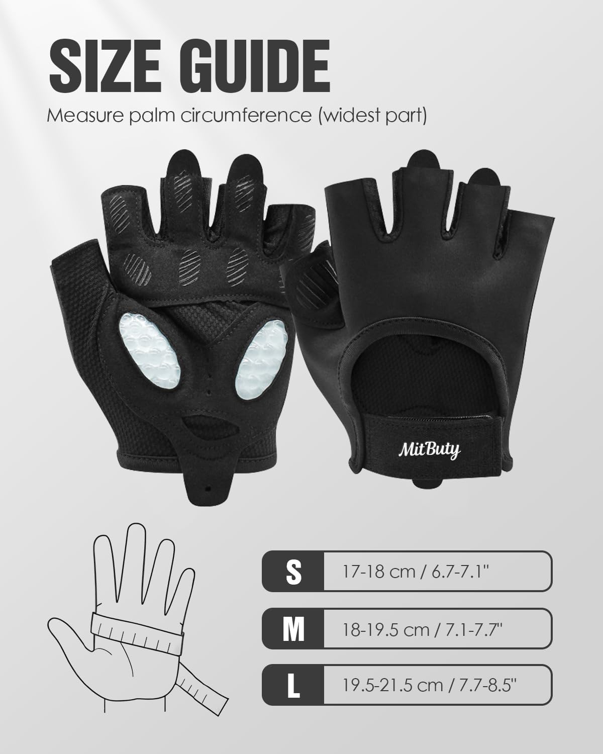 Regine Switzerland Workout Gloves - Fingerless Gym Gloves with Silicone Grip Dots & Palm Padding for Weight Lifting