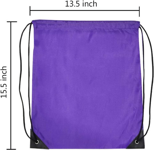 GoodtoU Drawstring Backpack - 30 Pack Sport Bags in 10 Vibrant Colors for Gym & Travel