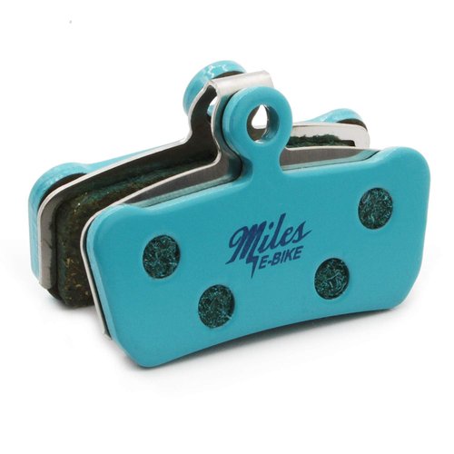 Miles Racing Brake Pads for Disc Brakes, Blue, Road, MTB, E-MTB, E-Road, E-Bike, Touring Cycle, Semi-Metallic - XC, Enduro, Trail | Sintered - Freeride, Downhill, Wet | Organic - XC, Commuter