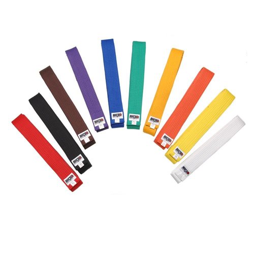 Macho Rank Karate Belts - Green - Size 8