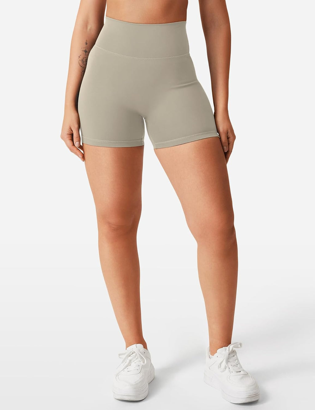 YEOREO Women's Biker Shorts - High Waist Tummy Control for Yoga & Gym | 3.6", 4.5", 6" Sizes