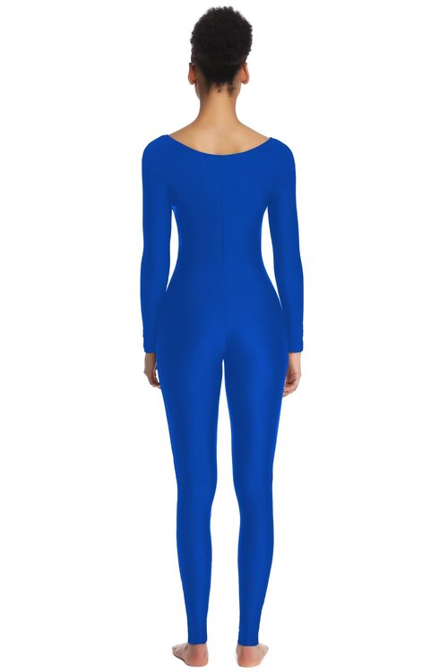 OVIGILY Women's Long Sleeve Unitard Dance Costume Spandex Full Body Suits One Piece Jumpsuits