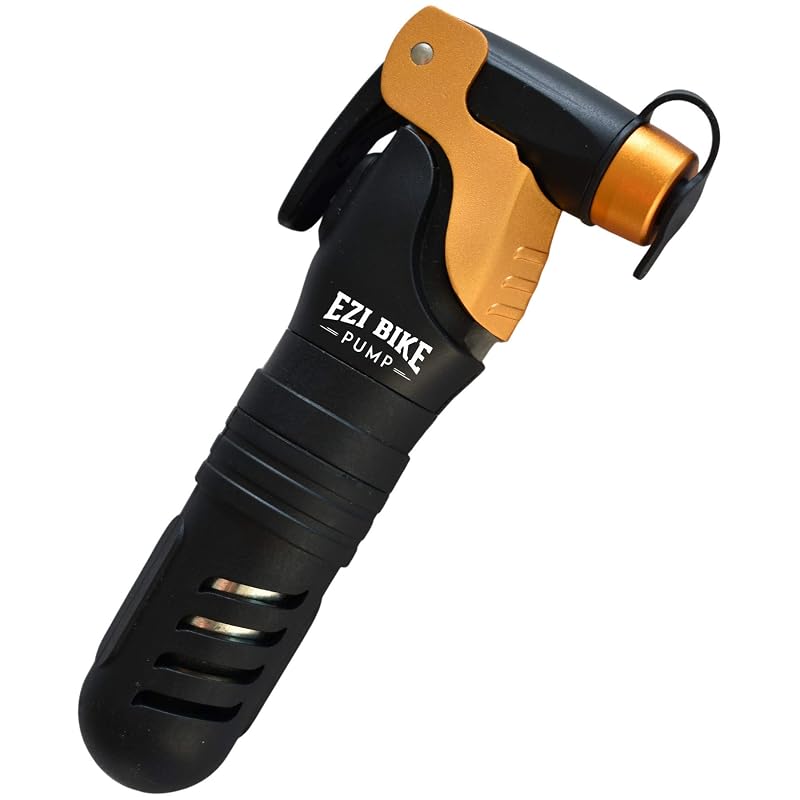 CO2 Bike Tire Inflator Kit with 16g Cartridge — Portable Trigger-Controlled Presta & Schrader Inflator