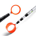 ToVii Golf Ball Retriever - Telescopic 18ft Aluminum Alloy Pole and Firm Nylon Cup Grabber