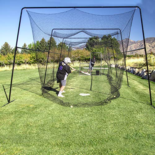 6' L-Screen Baseball & Softball Safety Screen - Portable Batting Practice Shield