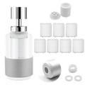 Skiennix Longlasting Sink Faucet Water Filter - 360° Rotating Dual Function Sprayer | 8 Extra Filters Included