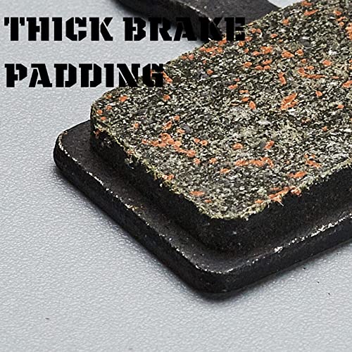Semi-Metallic Bicycle Brake Pads for Shimano XT, XTR, SLX, Deore, Alfine - 2 Pairs