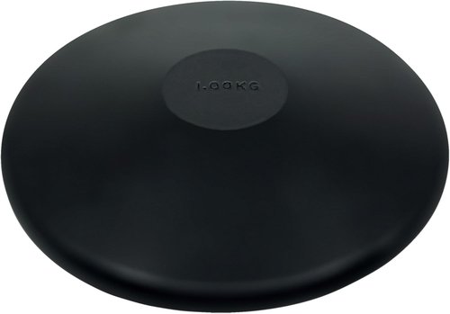Champion Sports Rubber Practice Discus - Durable Design for Training | Ideal for All Skill Levels