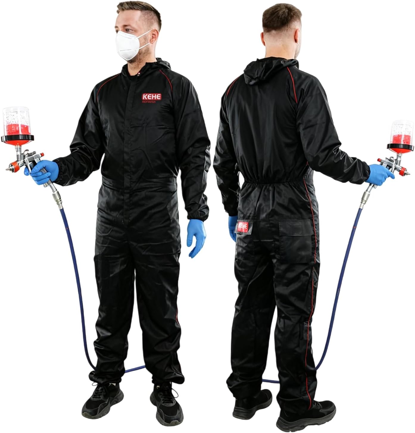Skiennix Reusable Anti-Static Paint Spray Suit - Protective Overall for Safe Painting