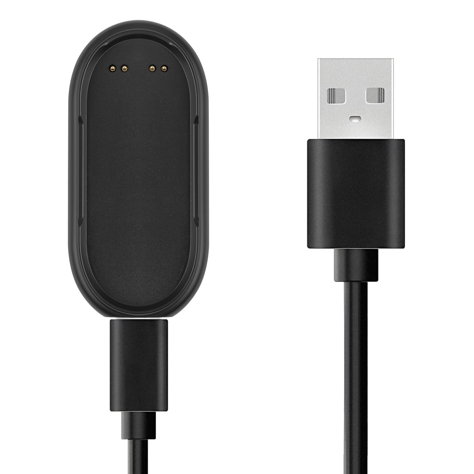 REEYEAR Magnetic Charger Dock fits for Plaud NotePin & NotePin S AI Voice Recorder– 3.3FT/1Mtr USB-C Fast Charging Cradle with Magnetic Adapter -Convenient Backup Carry-Out Power Cord Set