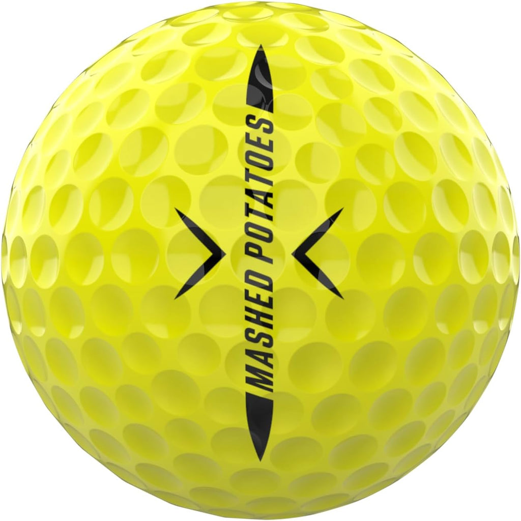 P*ss Missile Golf Balls - 4-Piece Design with Surlyn Cover for Lower Spin & Better Trajectory