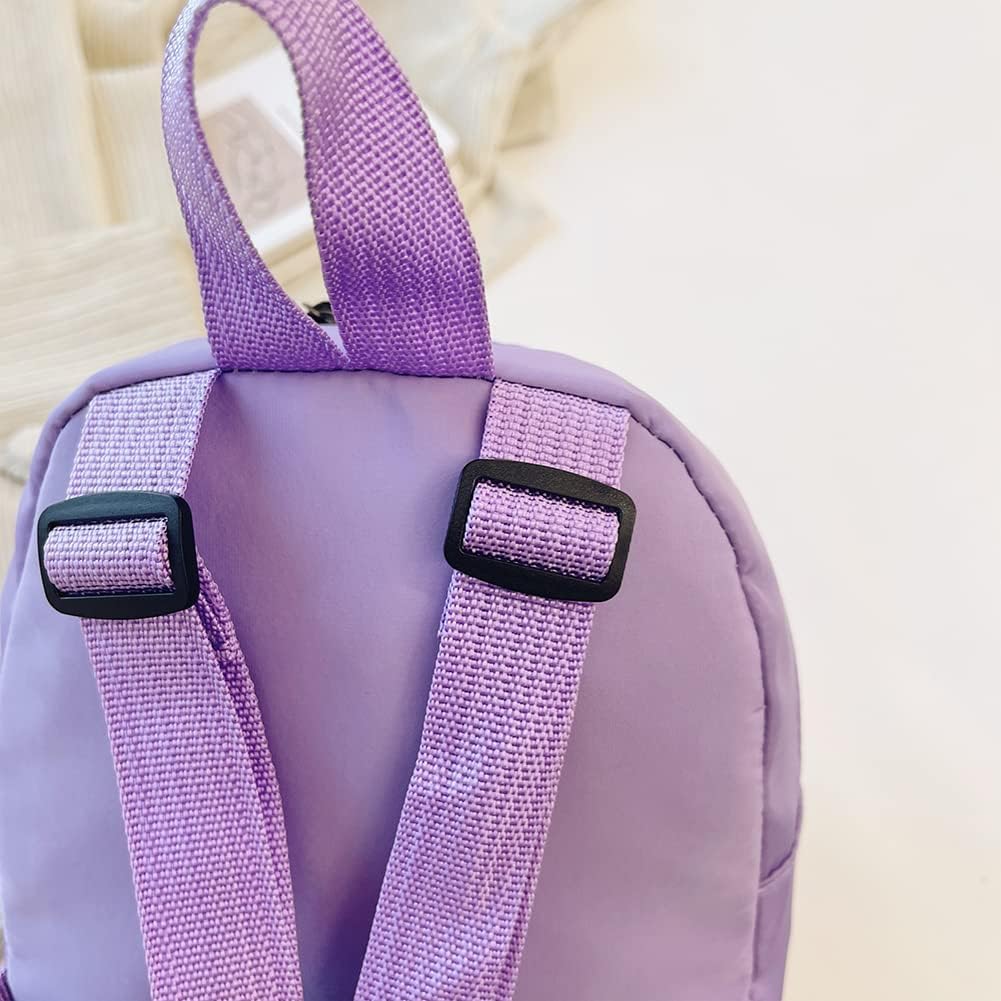 Skiennix Casual Mini Backpack - Fashionable Preppy Style for Women | Butterfly Design
