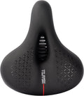 Skiennix Comfortable Bike Seat Cushion - Dual Shock Absorbing Memory Foam | Waterproof Saddle for Road Bikes