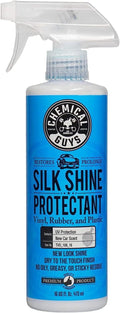 Chemical Guys Silk Shine Tire & Trim Dressing - Non-Greasy Vinyl & Plastic Restorer Spray, 16 fl oz