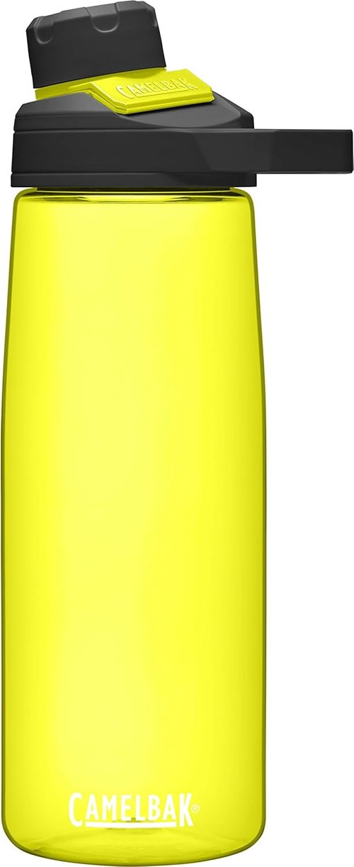 CamelBak Chute Mag Water Bottle - BPA Free Tritan Renew, 25oz, Stylish Sulphur Color