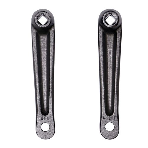 Myccymt Bike Crank Arm 170mm Diamond Hole Crank Arm for Electric Bicycle,Folding Bicycle,Hybrid,Mountain Bicycle,Road Bike