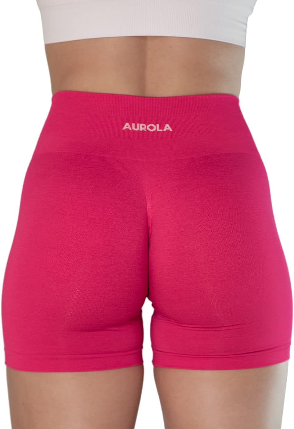 AUROLA Women's Workout Shorts - Seamless High Waist Athletic Running & Yoga Shorts