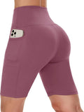 CAMPSNAIL Biker Shorts for Women - High Waisted Tummy Control with Pockets | 3"/5"/8" Sizes for Gym & Yoga