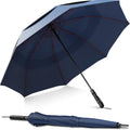 Repel Umbrella | Extra Large Windproof Golf Umbrella - 60" Wide Vented Canopy for 2 People