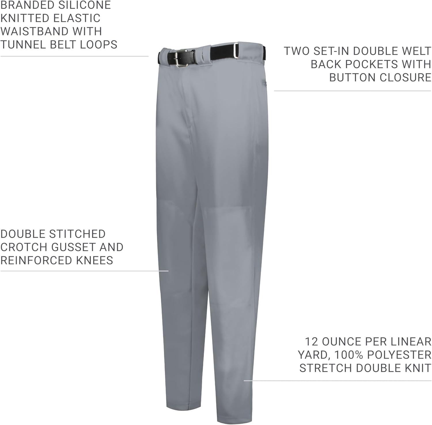 Russell Athletic Baseball Pant 2.0 - Tailored Fit with Essential Pockets | Fastpitch Ready