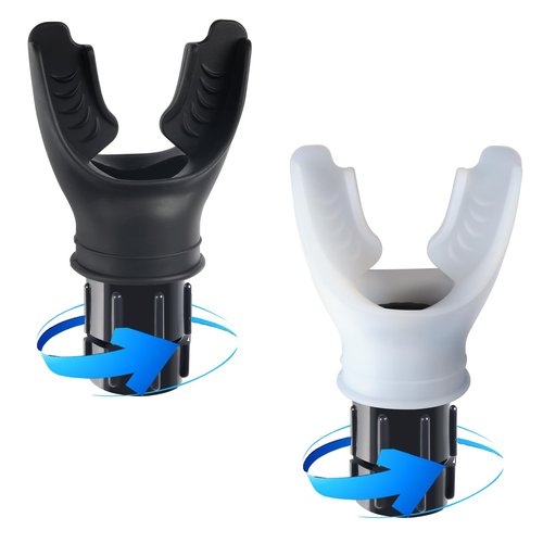 Breathe Trainer,Muscle Trainer,Portable Adjustable Trainer for and Muscular Exercise - Suitability Running Daily Fitness Training, Easy to Clean,Clean for All Adults（White+Black）