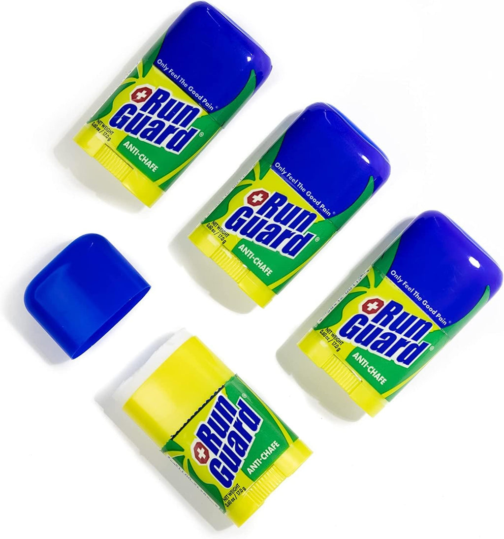 Skiennix Anti-Chafing Stick - 100% Plant-Based Formula for Runners | 1.4oz Single Pack & 0.6oz Four Pack