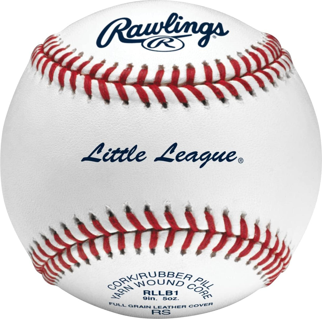 Rawlings Little League Baseballs - Competition Grade RLLB1 for Youth 14U | Multiple Count Options