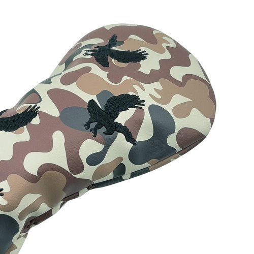 Camo USA Bald Eagle Golf Headcover – Camo Driver Headcover – Golf Driver Head Covers – Funny & Durable Golf Head Covers -Golf Head Covers USA