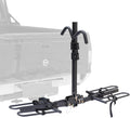 Young 2 Bike Rack - Foldable Hitch Mount Bicycle Carrier for Cars, SUVs & Trucks - 80 lbs Capacity
