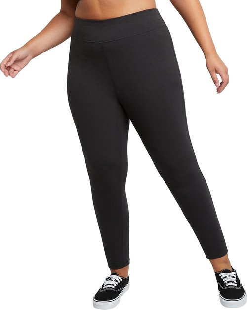 Hanes Women's Long Leggings - Comfortable Stretch Fabric | Perfect Fit for Everyday Wear
