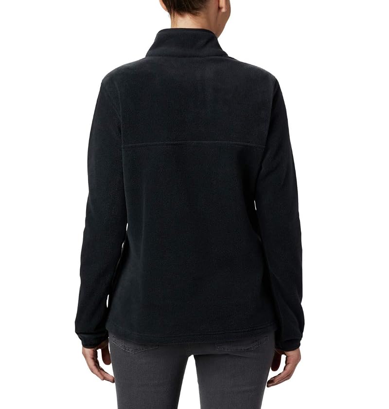 Columbia Benton Springs Half Snap Fleece Pullover Jacket for Women - Black, Medium