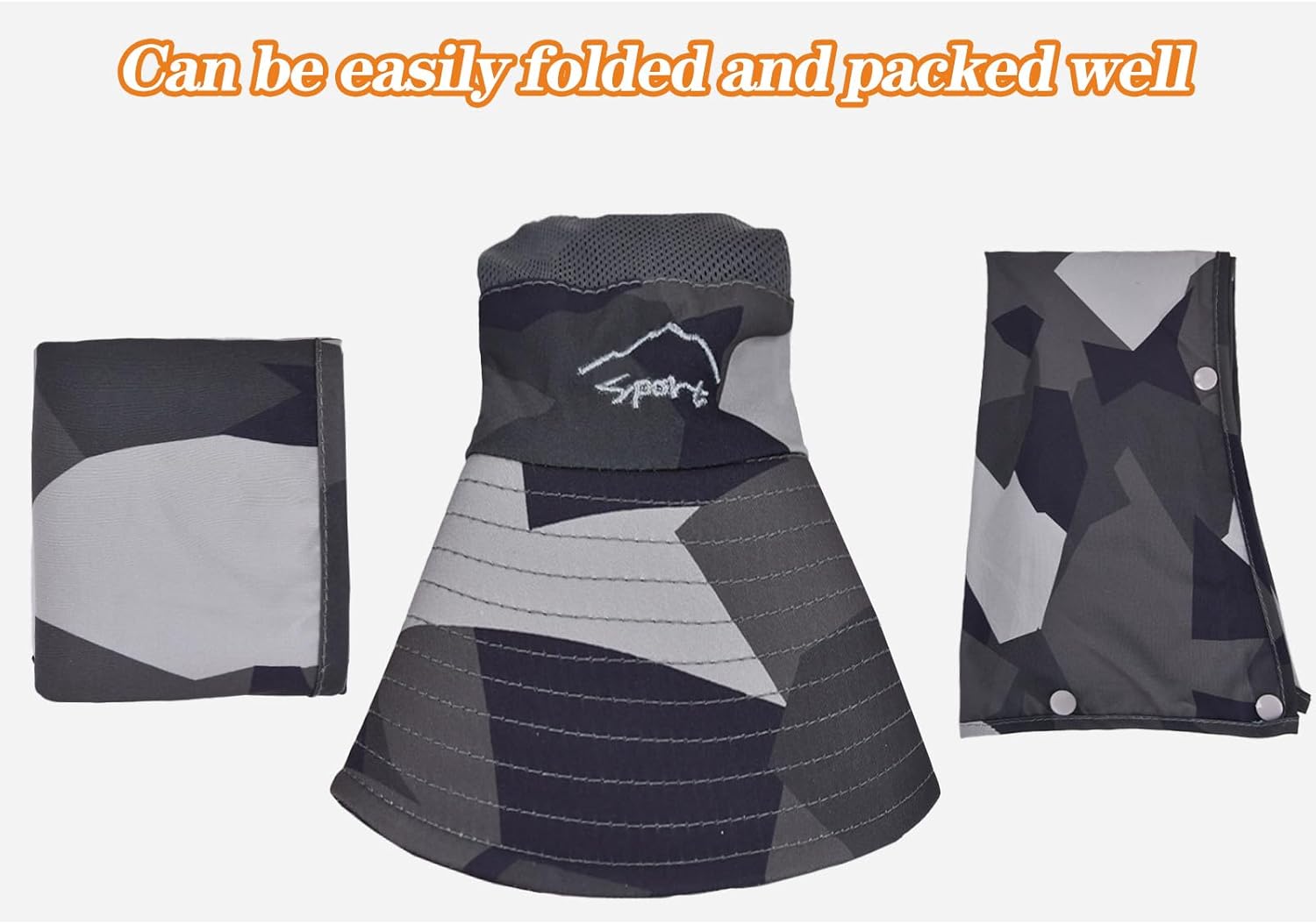 Skiennix Sun Hat - UPF 50+ UV Protection Fishing Hat for Men & Women | Breathable Wide Brim