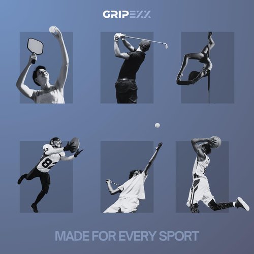 GRIPEXX Sports Hand Grip Spray (4oz)- Boost Performance, Enhance Control and Maximize Grip - for Athletes: Tennis, Football, Pole Dancing, Basketball, Baseball, Golf, etc- Natural Rosin-Based Formula