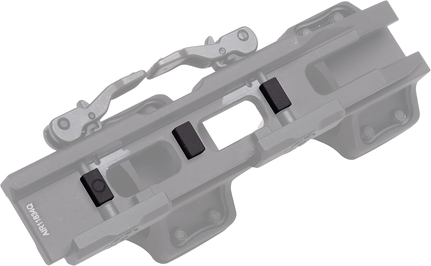 UTG ACCU-SYNC QR 1" Medium Pro 34mm Offset Scope Mount - Durable Black Finish