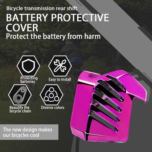 for Sram AXS Battery Protector for GX Eagle /XX1/X01 AXS Derailleur Battery Cover Rear derailleur (Pink)