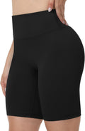 Runhit Biker Shorts for Women - High Waisted No Front Seam Gym & Yoga Spandex Shorts | Tummy Control, 3''/5''/8''
