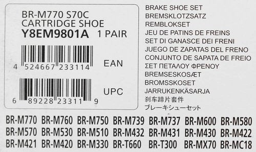 Shimano BR-M770 S70C V Brake Pad Set