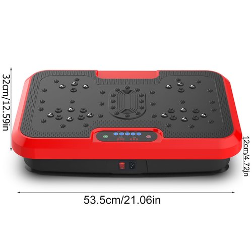 Nixlift Vibration Plate Exercise Machine – Full Body Vibration Platform for Weight Loss, Lymphatic Drainage & Muscle Toning – Home Fitness Equipment with Remote