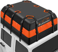 FIVKLEMNZ Waterproof 30 Cubic Rooftop Cargo Carrier Bag - Includes Anti-Slip Mat & Straps | Fits All Vehicles